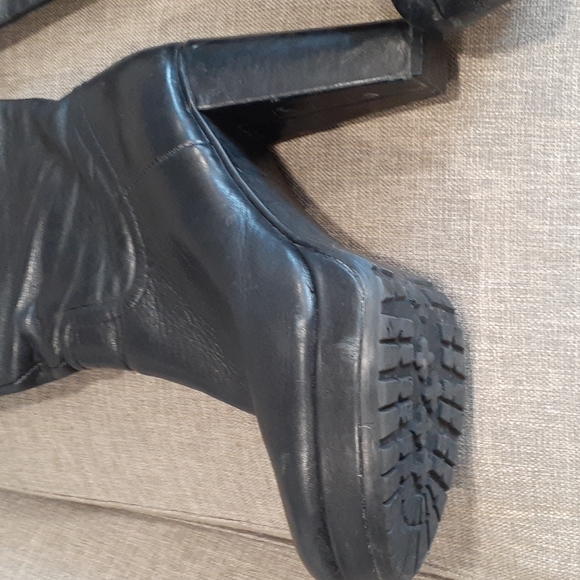 H&M leather boots size 38 us 7 - Picture 12 of 16